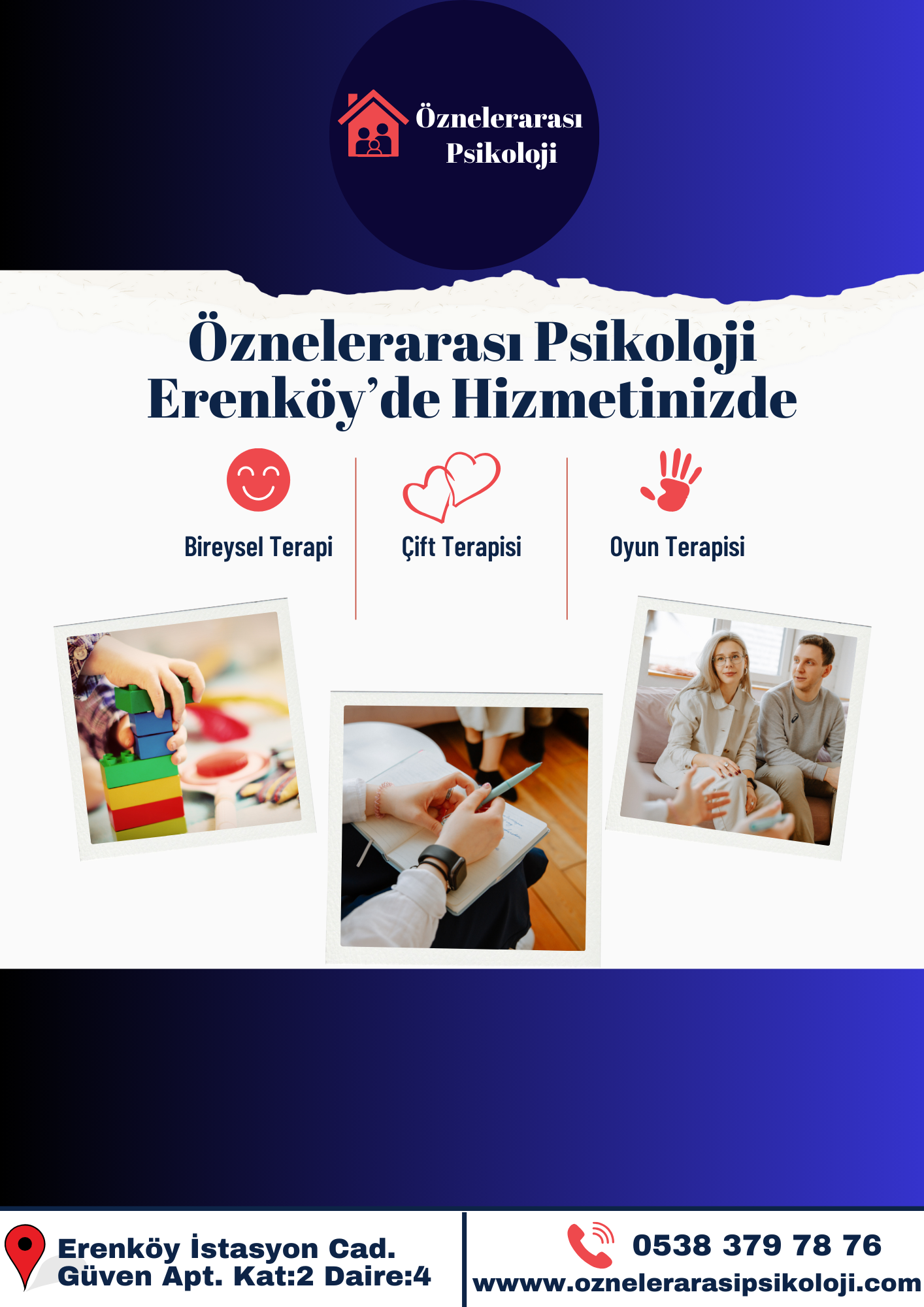 Erenköy Psikolog: Erenköy’de Uzman Psikolog Desteği